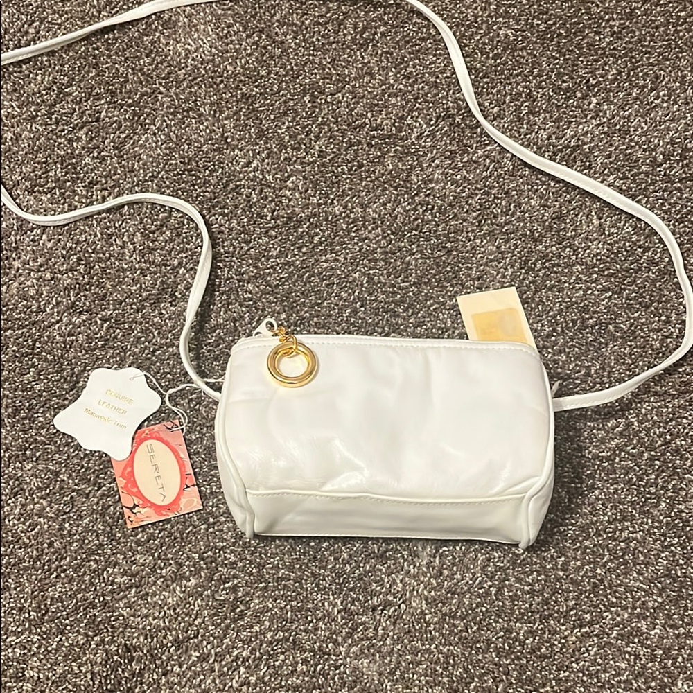 NWT Sereta Vintage White Crossbody Bag